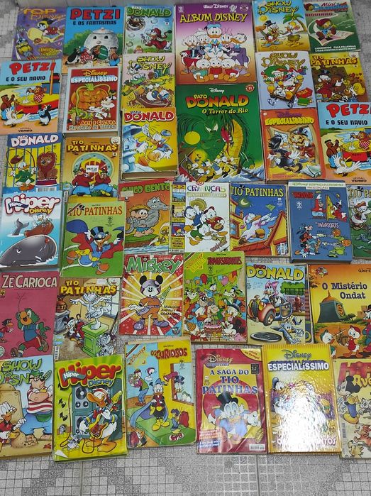 Livros de desenho animado antigos