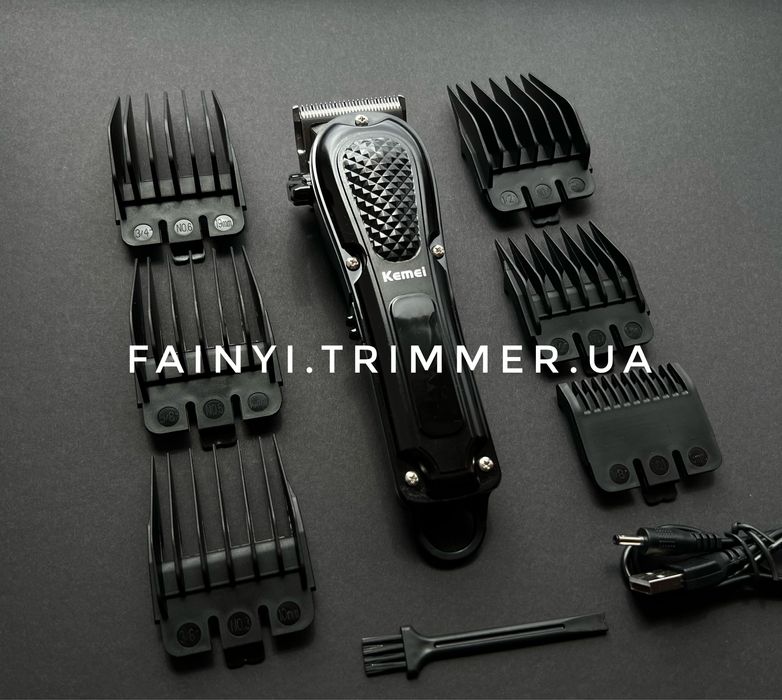 ‼️РОЗПРОДАЖ‼️Машинка Kemei для стрижки голови та бороди тример триммер