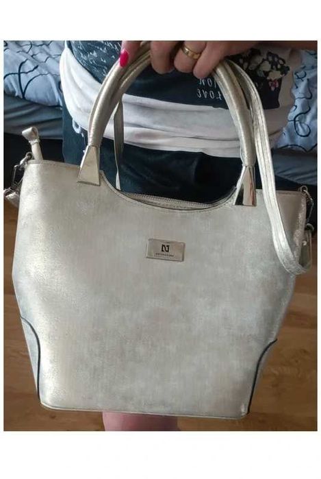 Torebka na ramię Torebka damska duża Torebka shopper Torebka beżowa