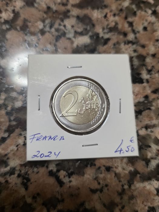 Moeda comemorativa de 2 € de paris de 2024