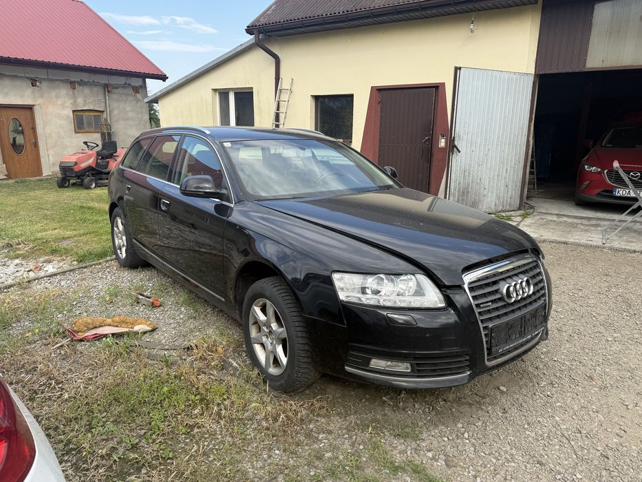 Audi A6 C6 2.7 B kod lak LY9B – całe auto na części/maska /drzwi/zderzak/lampa/błotnik/chłodnice/szyba/pulpit
