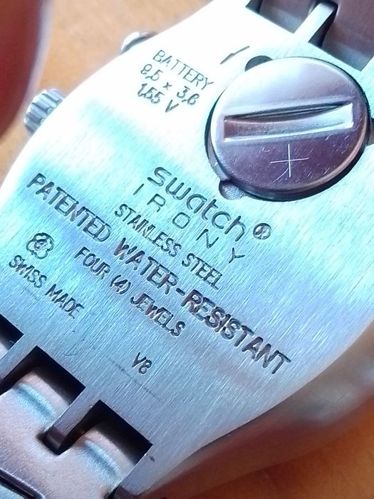 YCS537G relógio Swatch Irony Vital Spark