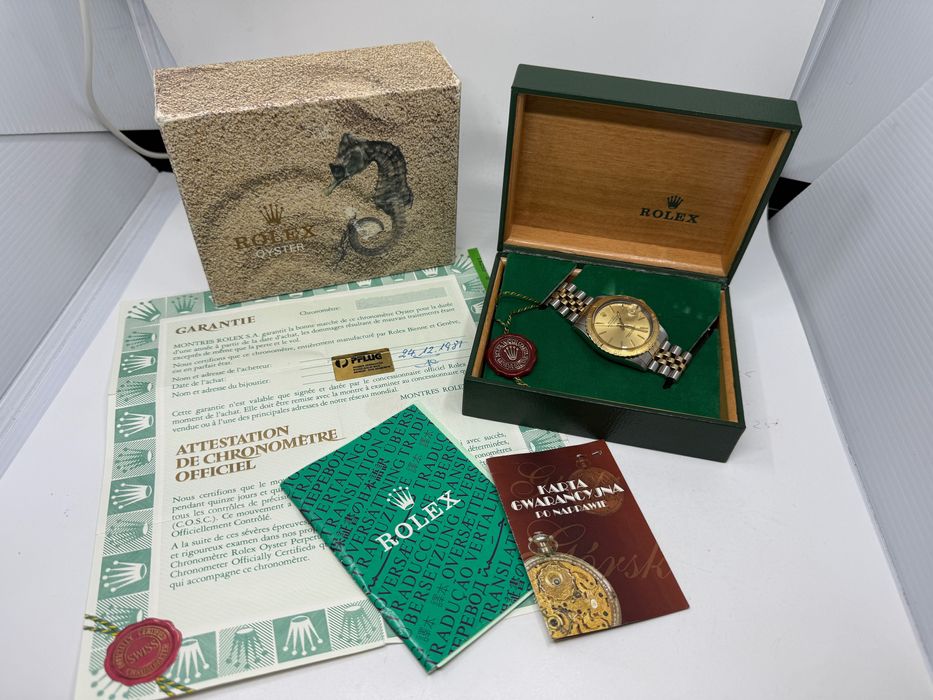 Rolex Datejust Turn o Graph komplet z 1981 roku