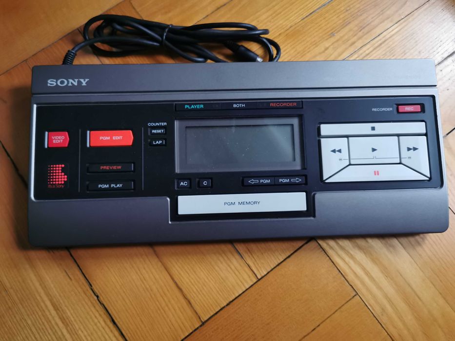 Sony Editor RM-E100V Controler Betamax VHS VCR unikat kolekcjonerski