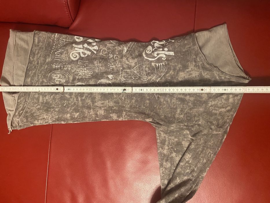 Bluzka z szalem,  Lady Fashion, oversize