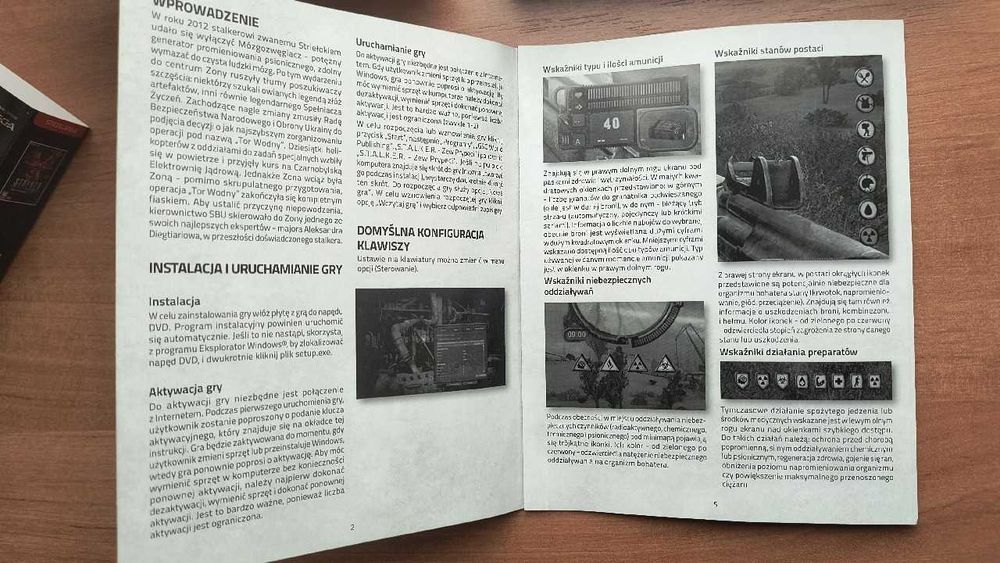 Gra STALKER Zew Prypeci, oryginał, PC, DVD, stan BDB