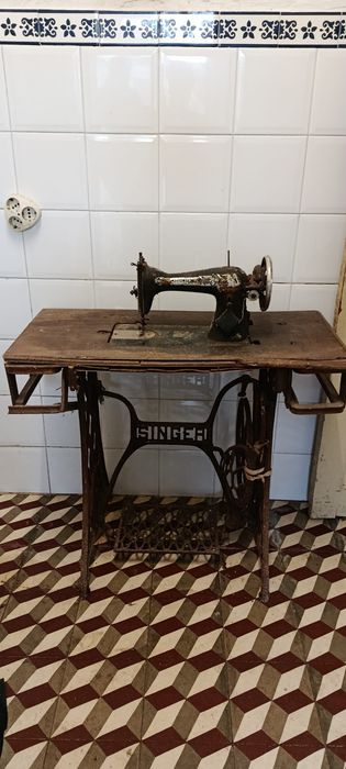 Máquina costura Singer vintage
