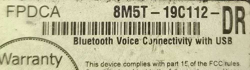 Módulo Bluetooth - FORD FIESTA VI