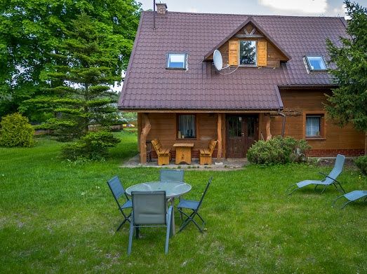 Dom na Mazurach 12 os. • Jezioro, plaża, pies OK