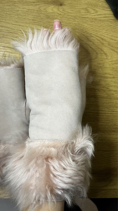 Митенки варежки перчатки из натуральный меха