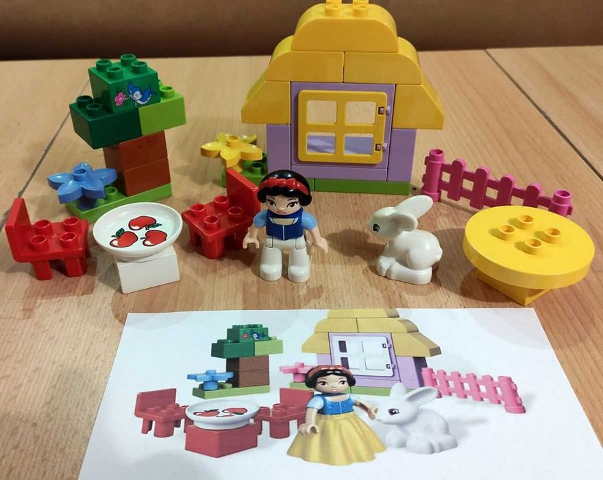 LEGO 6152 Duplo Chatka Królewny Śnieżki (OPIS!)