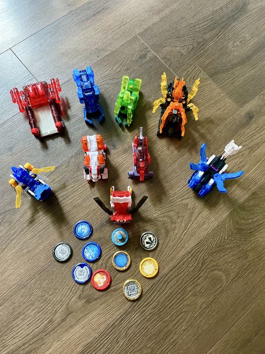 Машинка-трансформер SCREECHERS машинки набір 9 штук набір