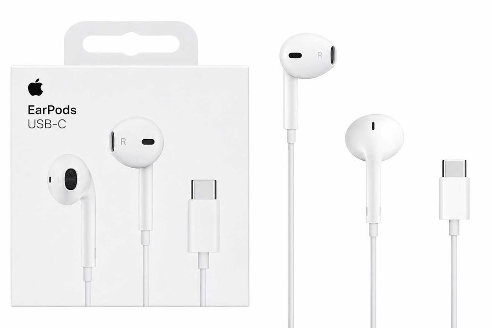 Oryginalne słuchawki Apple EarPods USB-C Przewodowe z mikrofonem