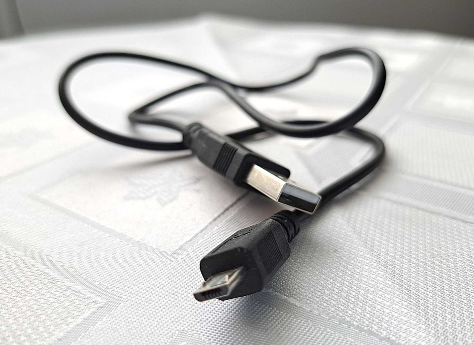 Nowy kabel USB - Micro USB, ok.45cm