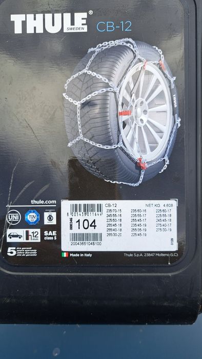 Łańcuchy śniegowe Thule