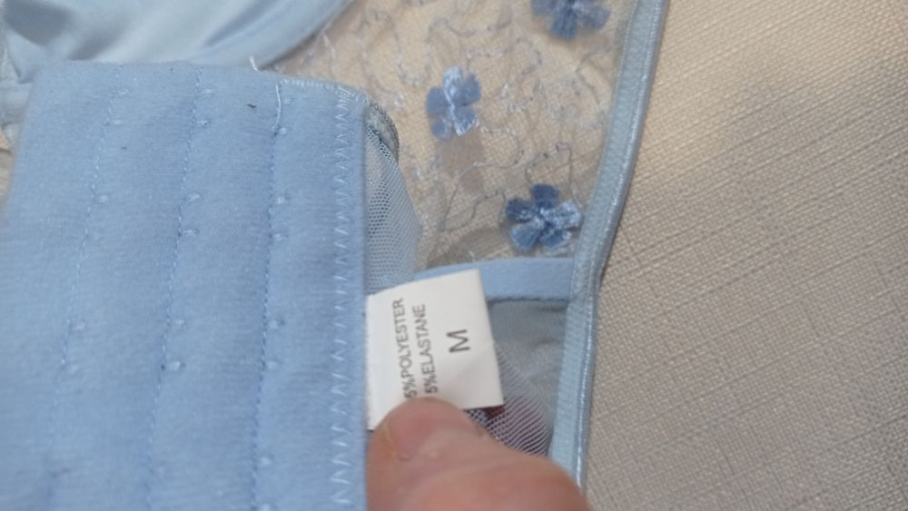 75 B stanik biustonosz miękki bralet