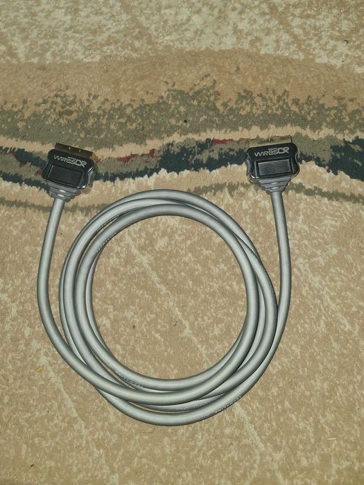 Kabel Scart-Scart Techlink Euro złącze pozłacane