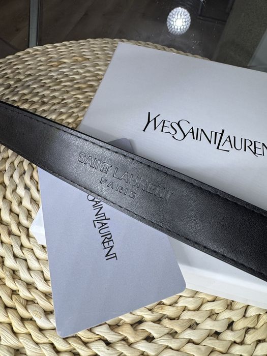 Czarny pasek Ysl