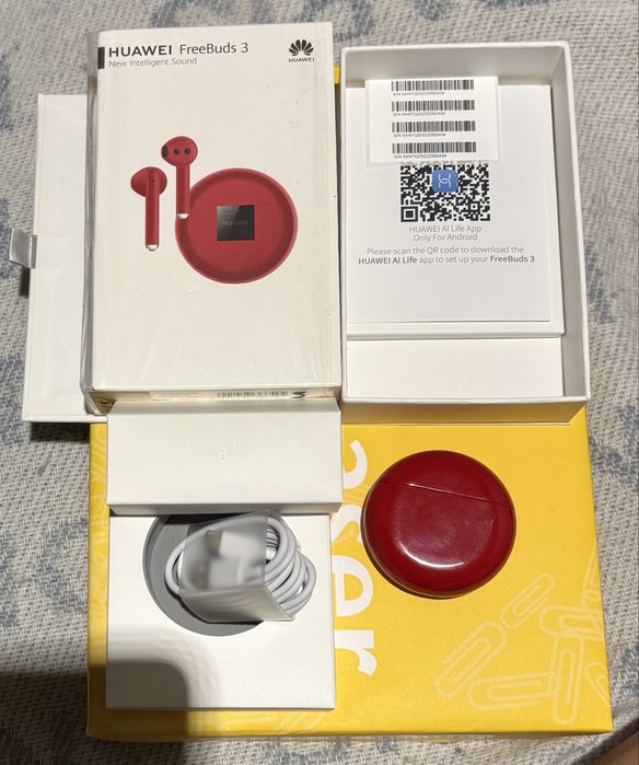 Бездротові навушники Huawei Freebuds 3 Red