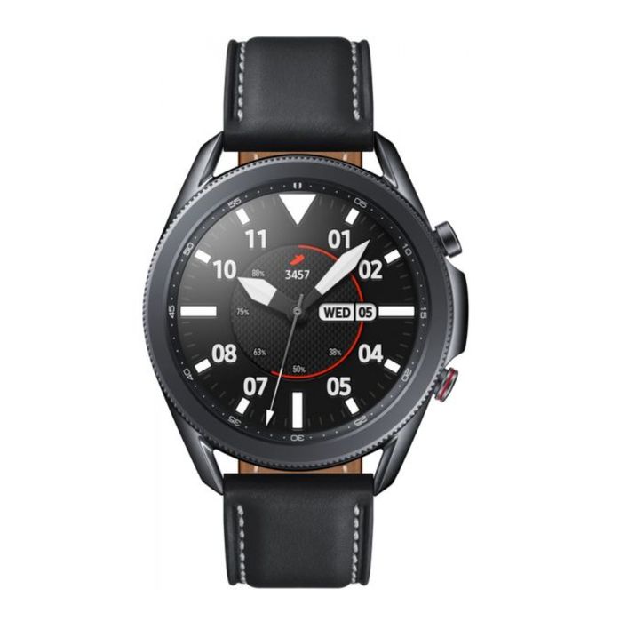 Smartwatch  Samsung Galaxy Watch 3   4g lte preto correia metal