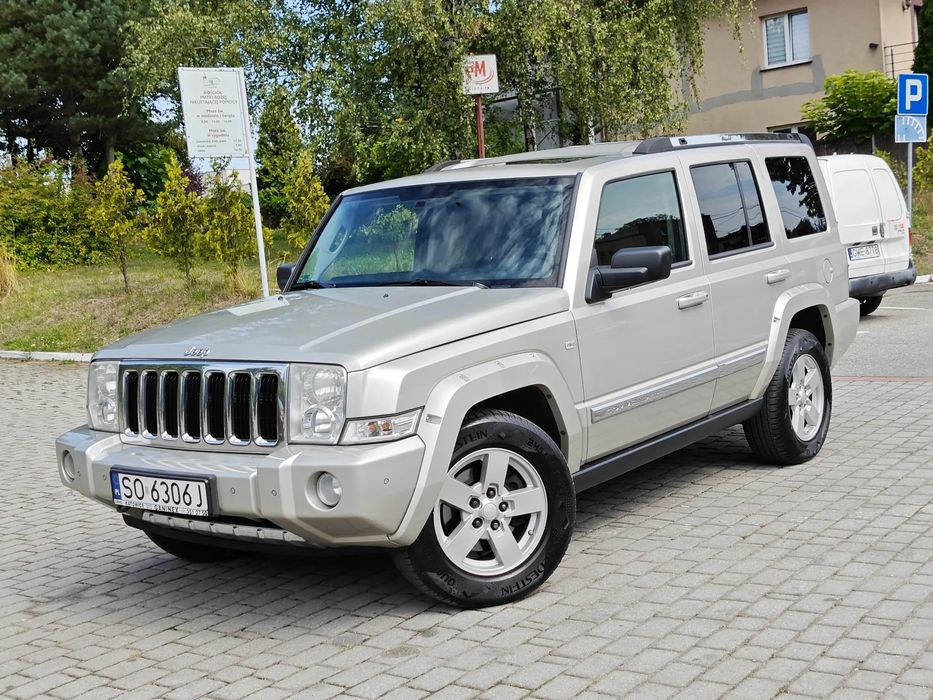 Jeep Commander 3.0 CRDi 218KM * LIMITED * Salon PL * VAT 23% * 4x4 * Stan Idealny *