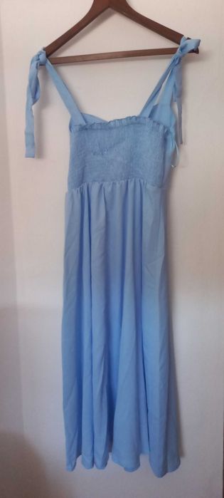 Vestido azul claro