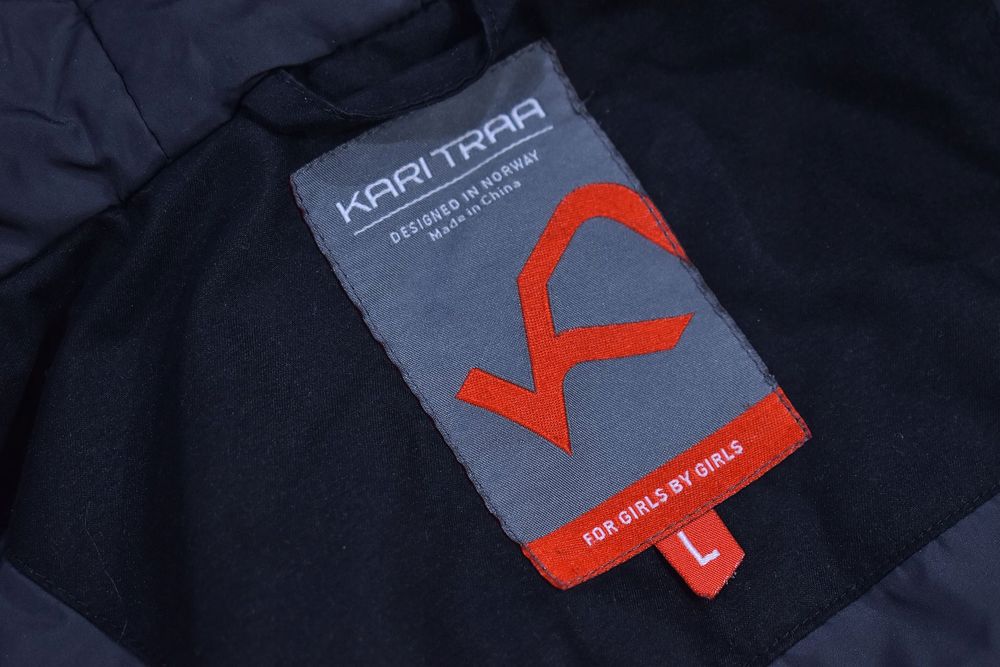 Kari Traa Ocieplana Kurtka Płaszcz Parka Premium L