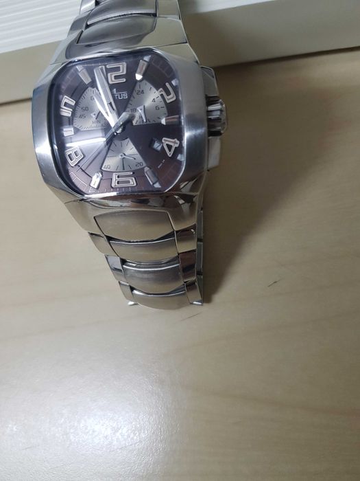 Zegarek meski LOTUS Chronograf 15501 bransoleta Japan nowa bateria