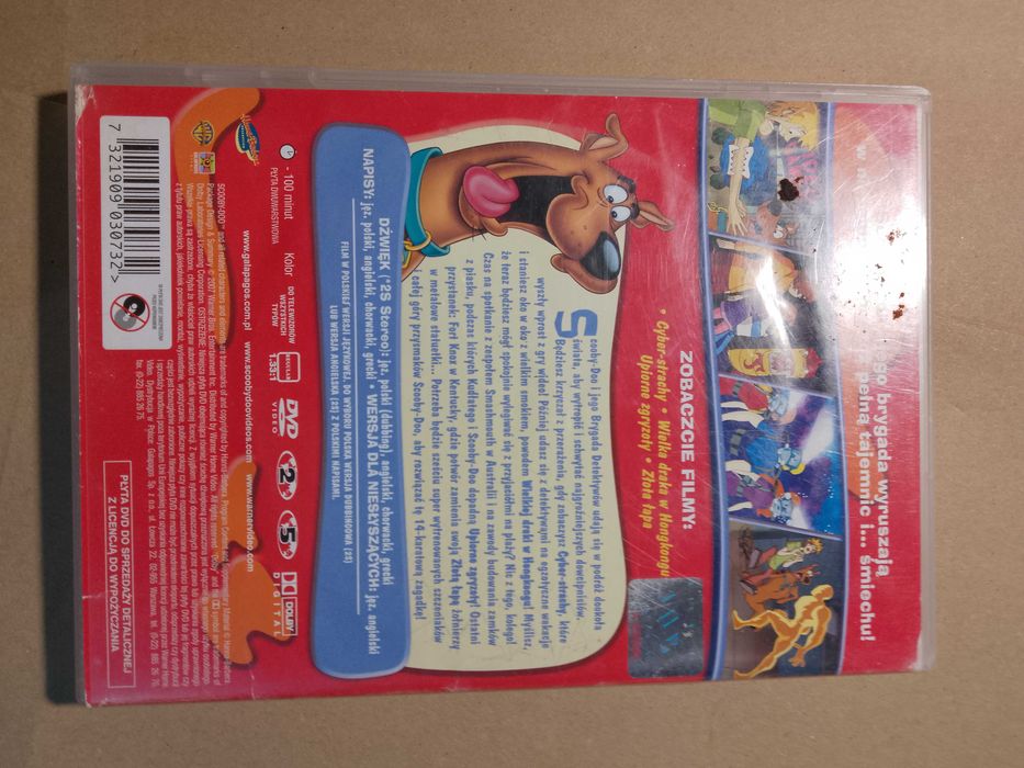 Co nowego u Scooby-Doo Cyber-strachy część 8 dvd
