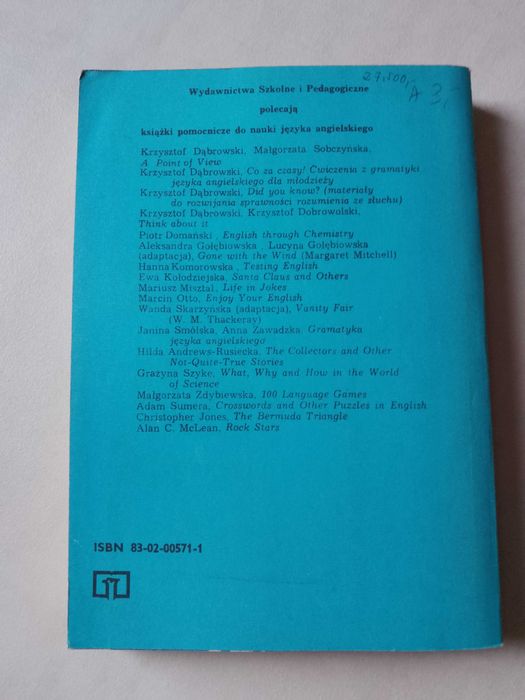J. Smólska "We use English" 1991, podręcznik