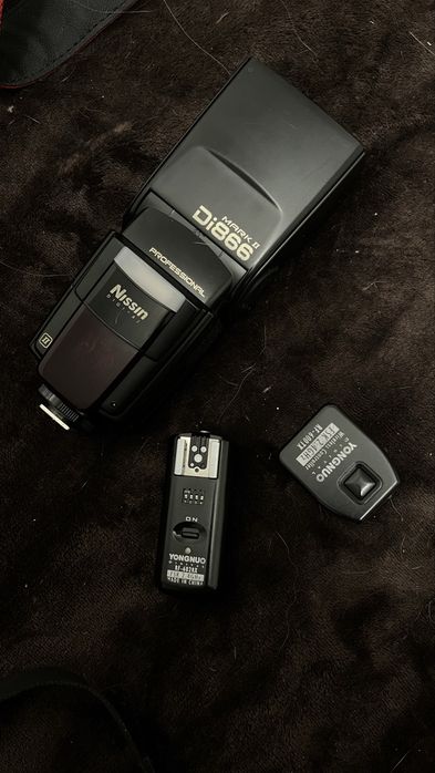 Спалах Nissin mark II di866 + синхронізатори