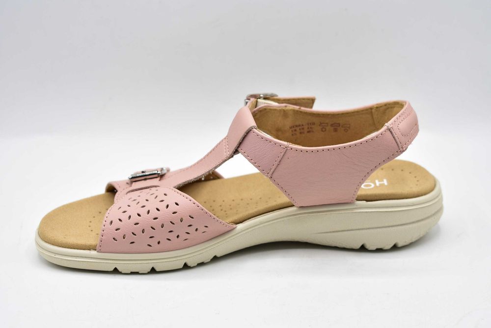 Solidne skórzane sandały Hotter roz. 40.5