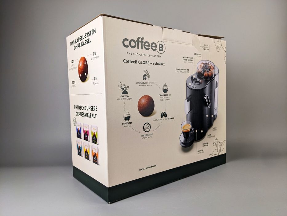 CoffeeB Royal Globe ECO автоматична капсульна кавомашина без капсул
