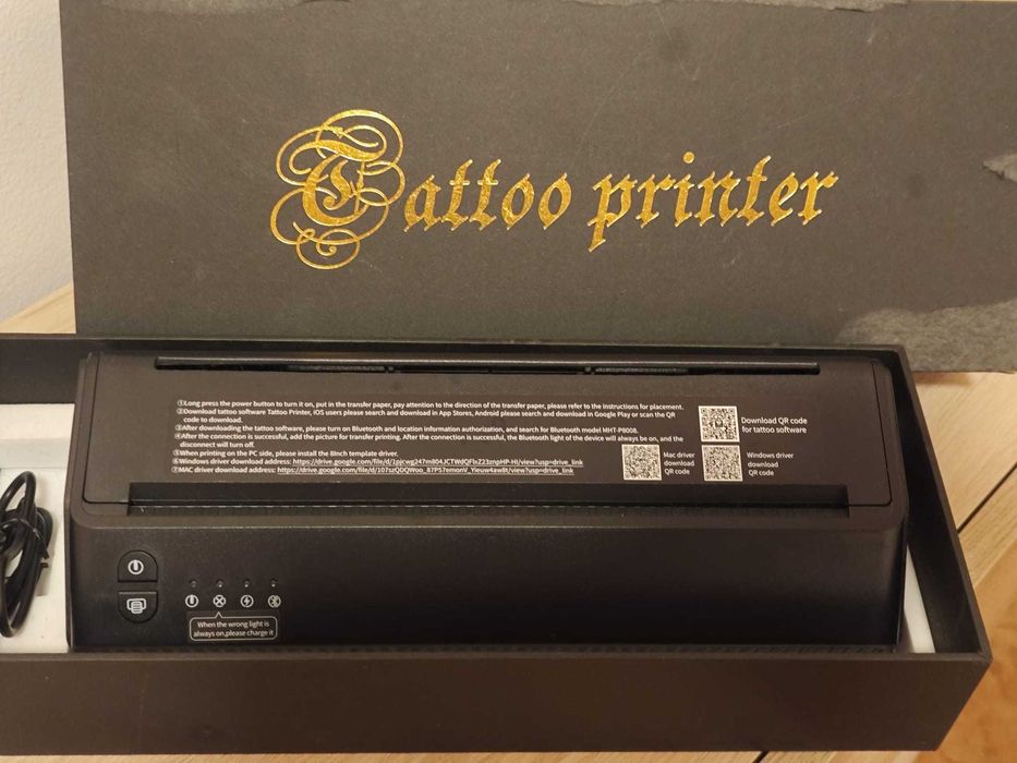 Tattoo Printer (saiu numa box misterio)