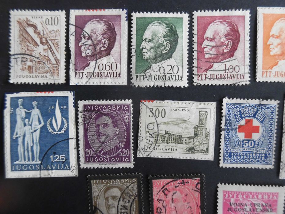 Selos Jugoslávia- Lote de selos Clássicos