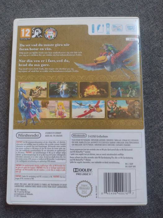 Zelda gra na konsolę Wii