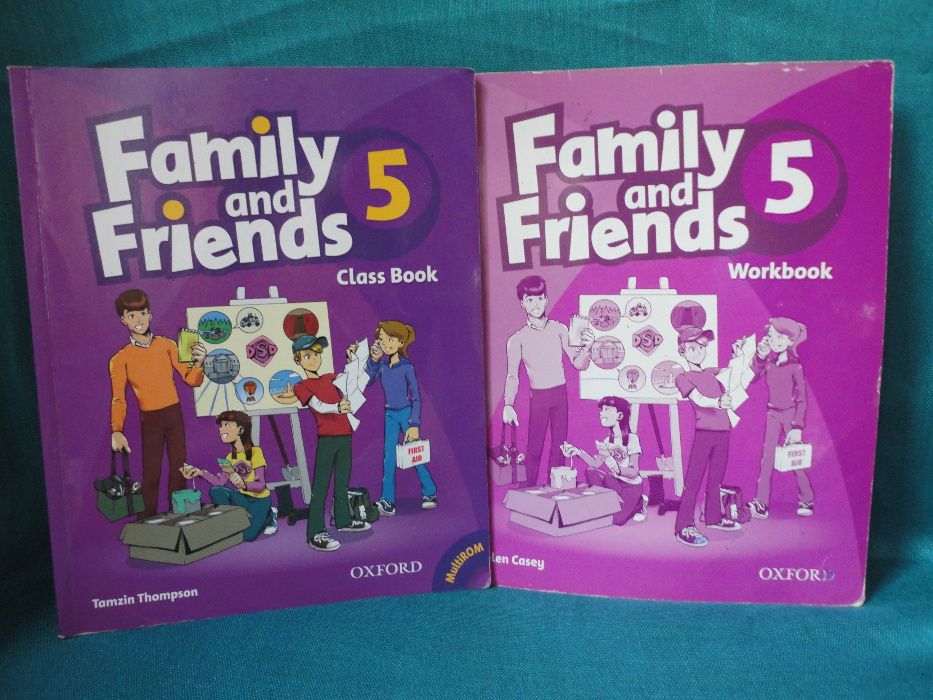 Family and friends 5 (Class Book and MultiROM & Workbook)