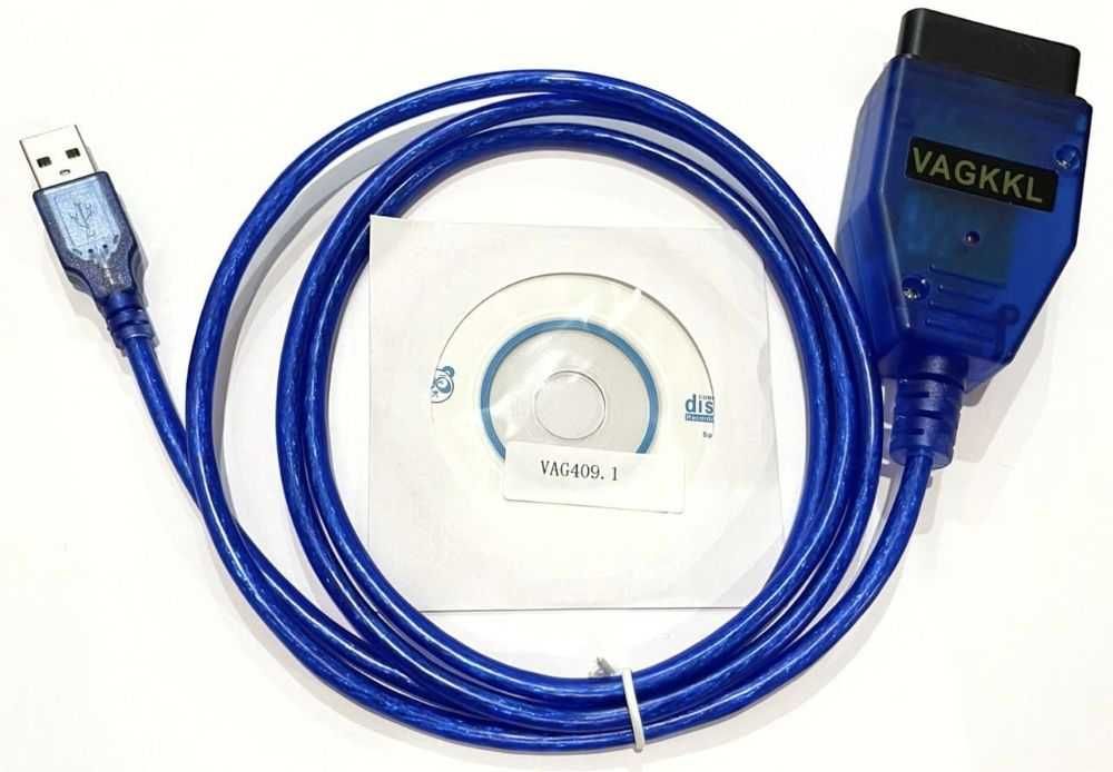 VAG-COM 409.1 KKL чип CH340 диагностический адаптер сканер OBD2 USB