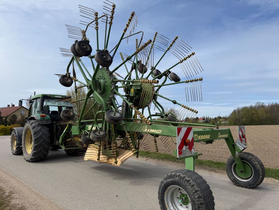 Zgrabiarka Dwukaruzelowa Krone Swadro 1000