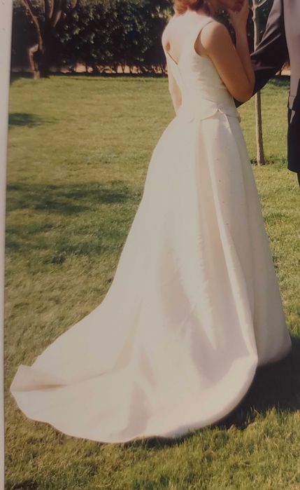 Vestido de Noiva rosa clará