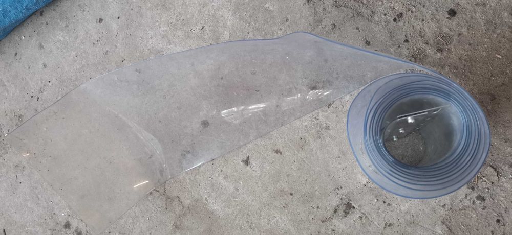 Folia przeźroczysta PCV bezbarwna dł 3m szer 20cm 9 szt taras zabudowy