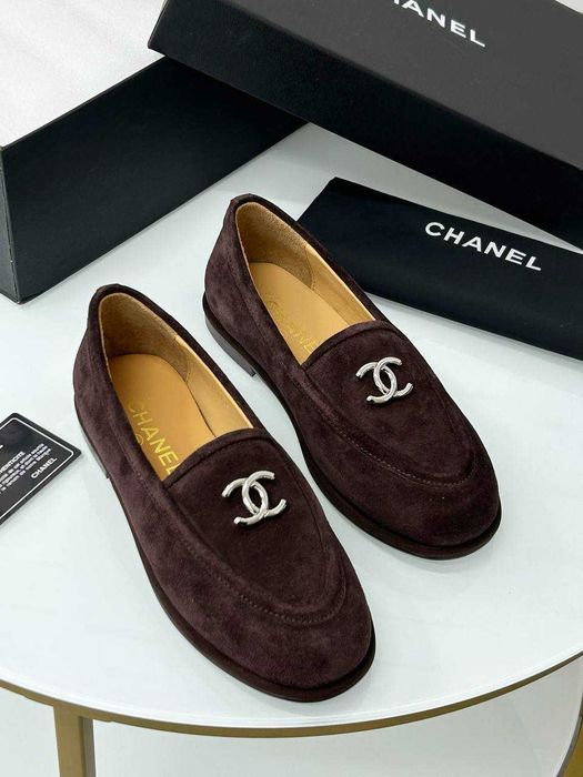 Mokasyny Chanel! Czarne i czekoladowe! Premium 36-40