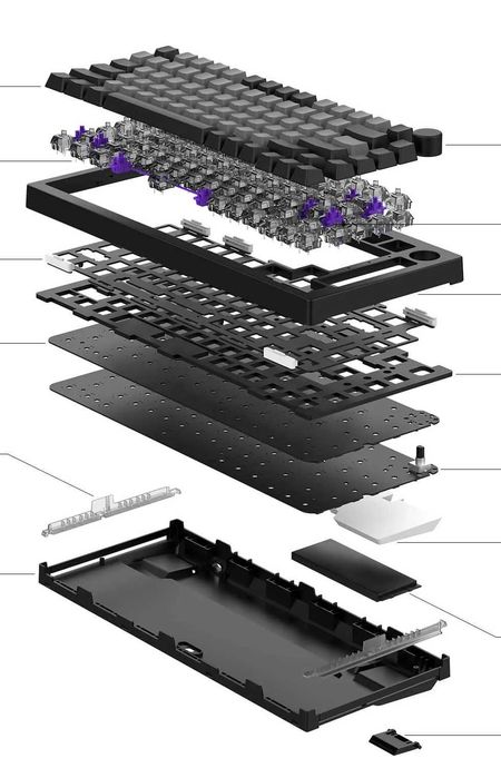 Нова механічна клавіатура Akko 5075B Plus Black/Silver 75%: 3 799 грн ...