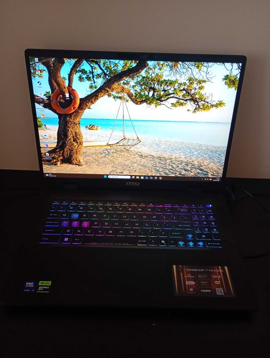 Laptop gamingowy MSI Crosshair 17 i9 5070 rtx 16 ram