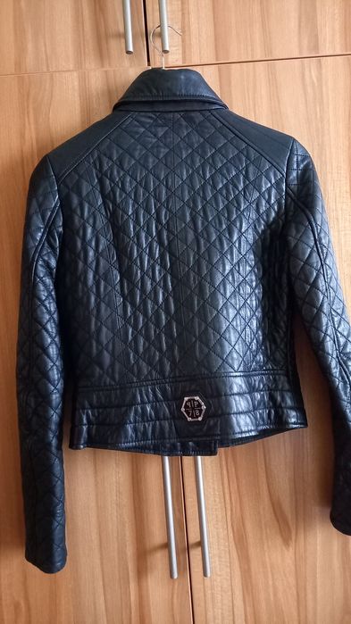 Philipp Plein куртка шкіряна косуха  EUR 38