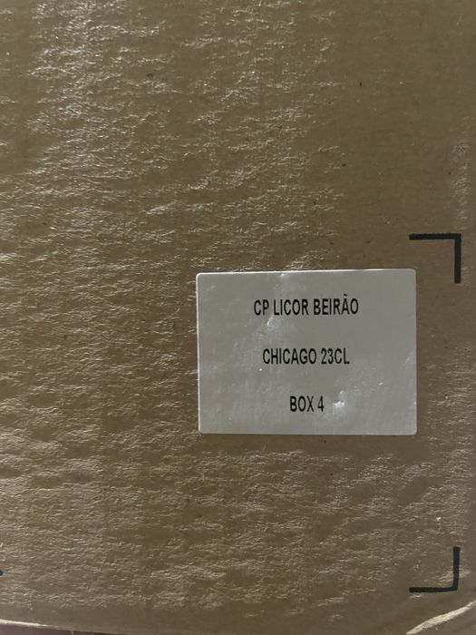 4 copos licor beirao 23cl