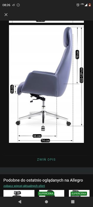 Fotel dla Pani Prezes / Pana Prezesa Prato Elite