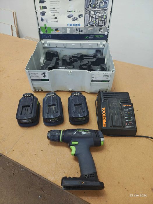 Festool T18+3. Super zestaw. Protool. Okazja