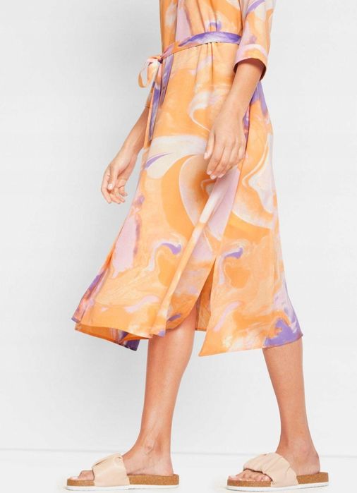 Nowa sukienka koszulowa pastele 48