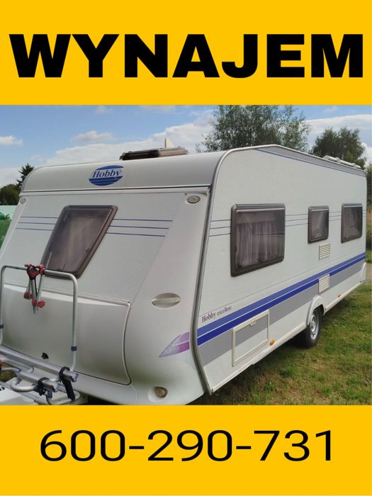 Wynajem Wypożyczalnia  Przyczep Kempingowej